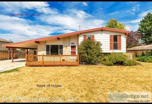 Great 4 Bd 3 Ba Home with Large Back Deck