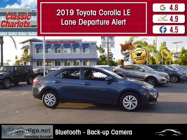 Used 2019 Toyota Corolla LE for Sale in San Diego - 20897r
