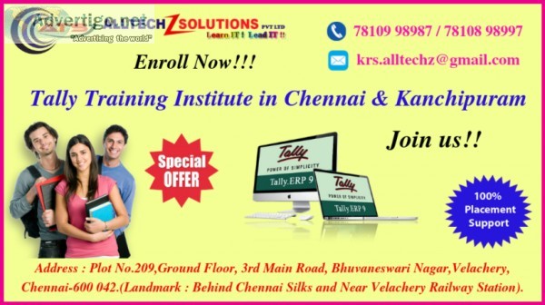 Best Tally Training Institute in Chennai