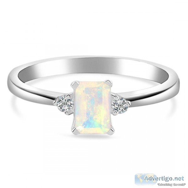 925 STERLING SILVER Opal Ring-Lure