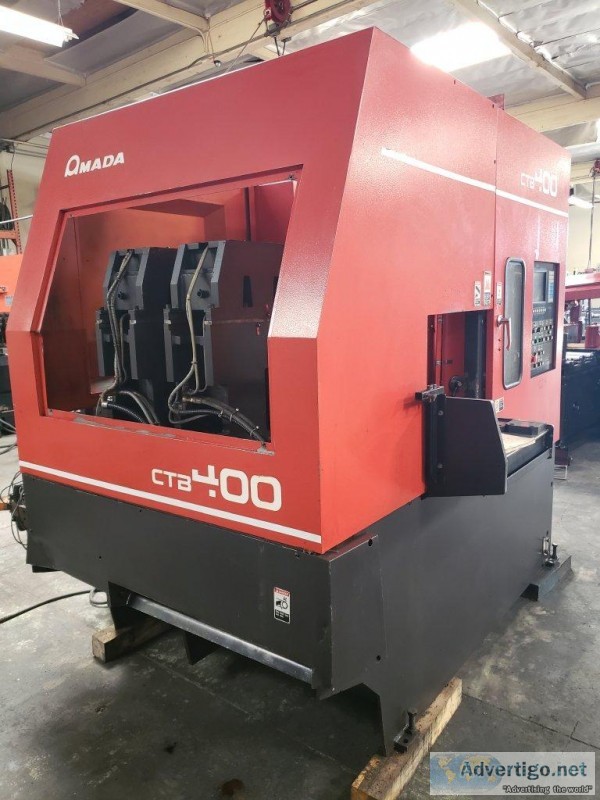 AMADA CTB-400 CNC Carbide Vertical Programmable Automatic Metal 