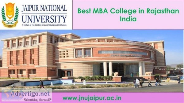 Best MBA College in Rajasthan India