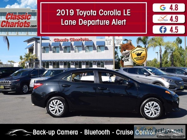 Used 2019 Toyota Corolla LE for Sale in San Diego - 20901r