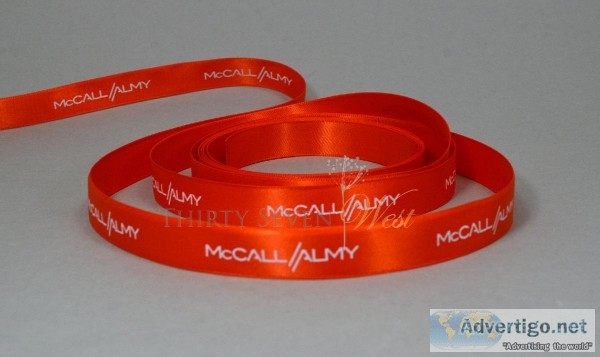 Full Color Printed Ribbon with logo as your Special Marketing To