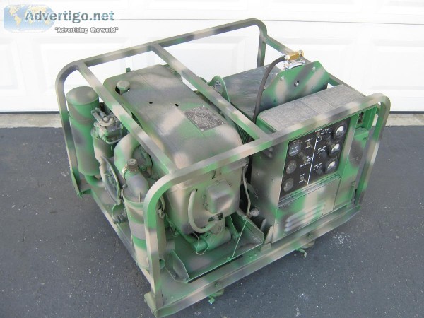 Propane Powered Military Generator