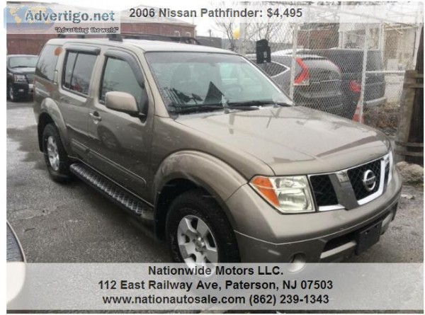 2006 Nissan Pathfinder LE 4dr SUV 4WD 4495