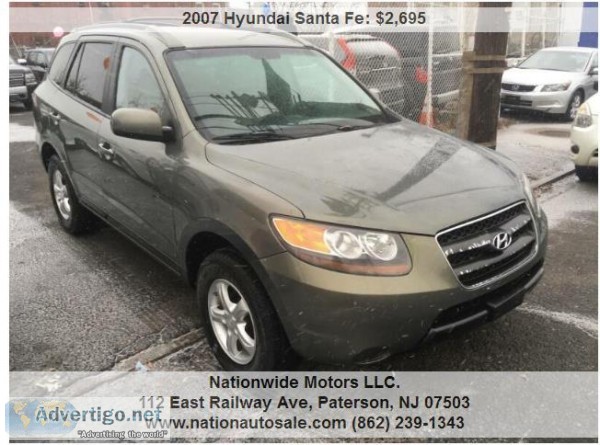 2007 Hyundai Santa Fe GLS AWD 4dr SUV 2695