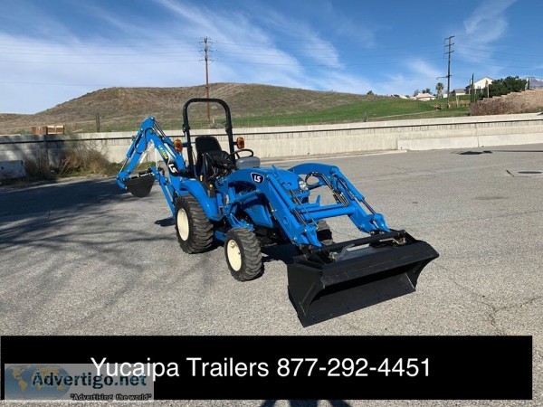 New LS XJ2025H Tractor with 50&rdquo Front bucket and Backhoe