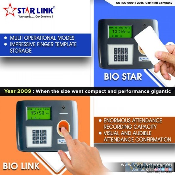 Biometric Attendance System by the StarLink