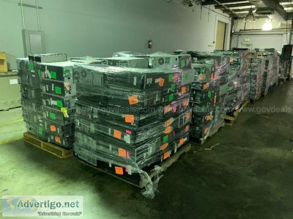 1 Lot (24 Pallets) of Computers Laptops and Networking Equipment