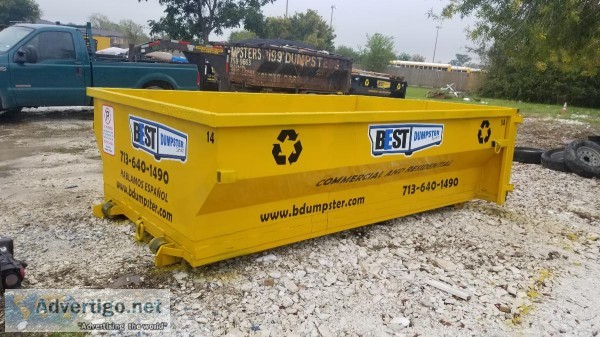 12-cubic Yard Dumpster Rentals