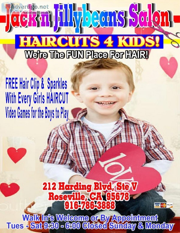 Valentine HAIRCUTS 4 Kids