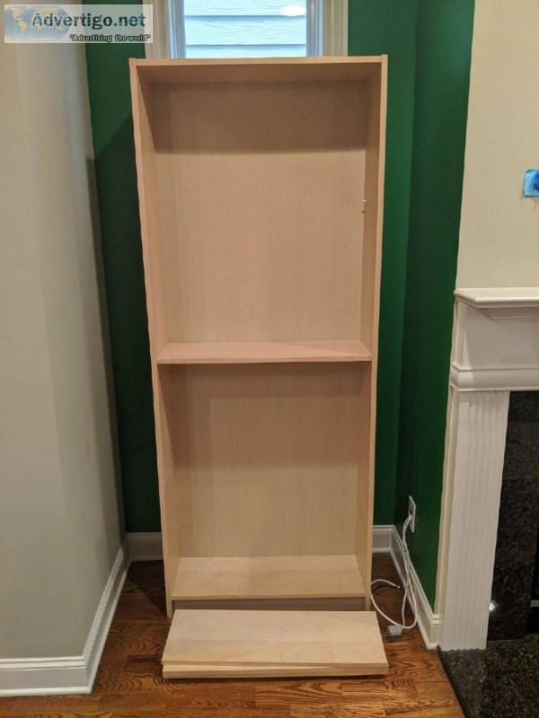 Bookshelf with 4 adjustable shelves