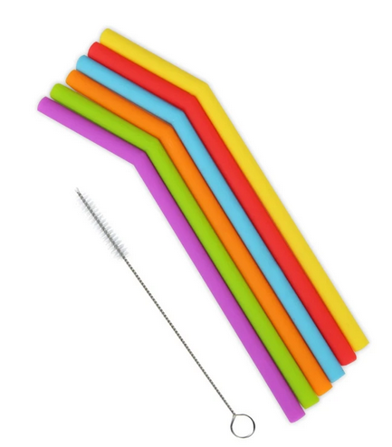 Shop for Long Flexible Silicone Drinking Straw ShoppySanta