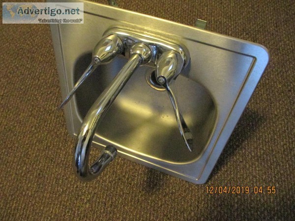 Stainless Steel Sink and Faucet