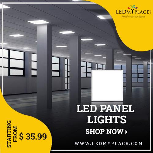 Get the Best Price of LED Panel Lights From LEDMyplace