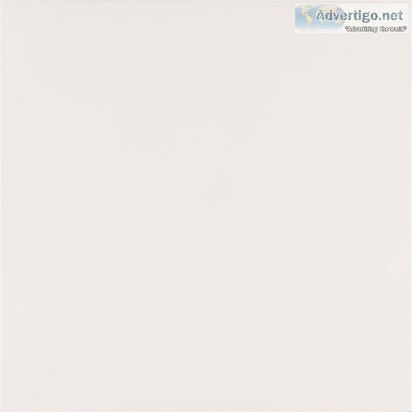 Adella White 18X18 Matte Porcelain Tile