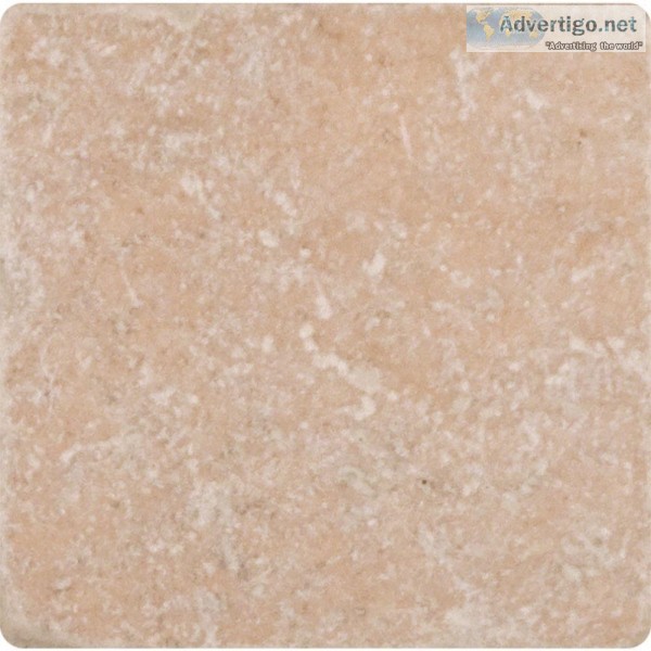 Chiaro 4X4 Tumbled Travertine Floor and Wall Tile