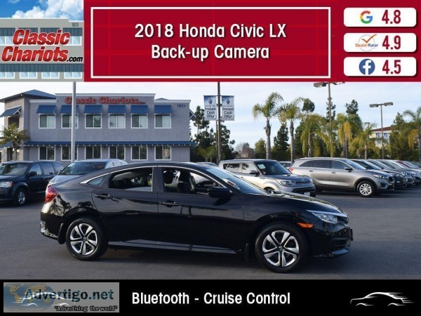 Used 2018 Honda Civic LX for Sale in San Diego - 21139