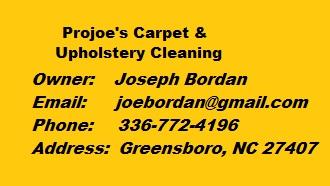 Projoe s Carpet and Upholstery Cleaning