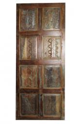 Eclectic Interior Door Panel bedroom Closet Antique CARVED BARN 