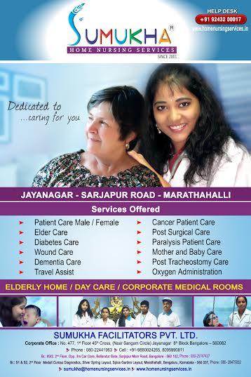 Best Home Nursing Services in Bangalore Sumukha Home Nursing