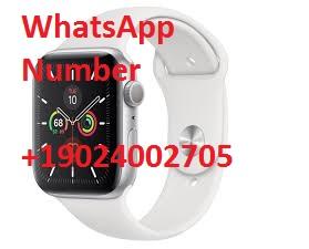 Apple Watch Series 5 (GPS 44mm) - Silver Aluminum Case with Whit