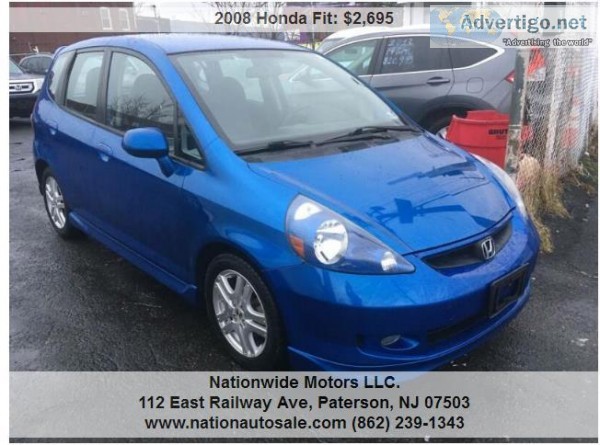 2008 Honda Fit Sport 4dr Hatchback 5A 2695