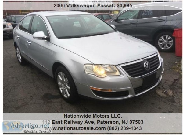 2006 Volkswagen Passat 2.0T 4dr Sedan wAutomatic 3995  Miles8123