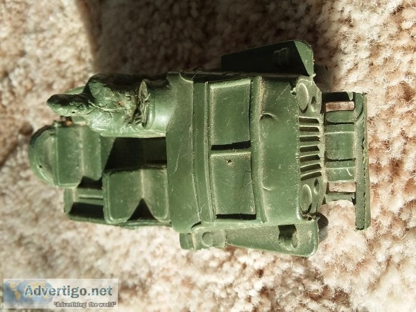 Old army toy vehicle