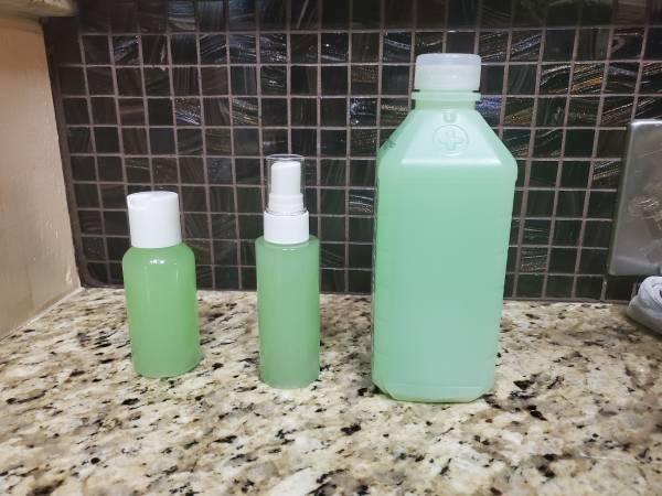 LOCALLY MADE SANITIZER (HAND) MADE RIGHT HERE IN CHARLOTTE 99% A