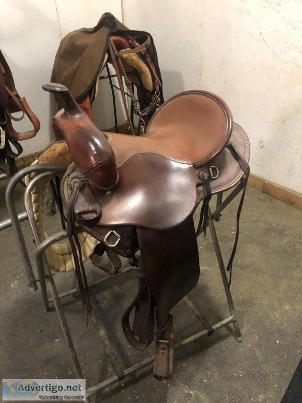 Western saddle for sale