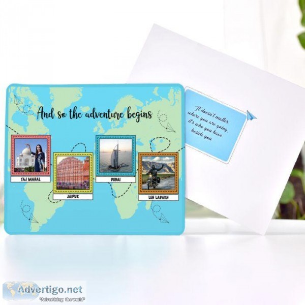 Personalised Romantic Time Travel Magnet