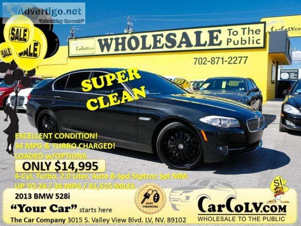 2013 BMW 5 Series 528i Sedan 4D