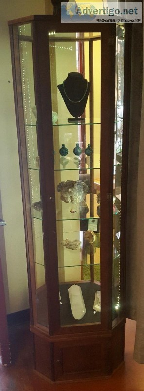 Glass Display Cases with locks