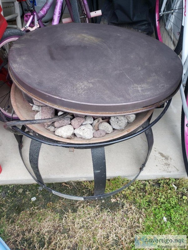 Propane fire pit