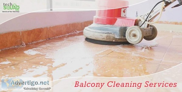 Sanitized Balcony cleaning services in Bangalore