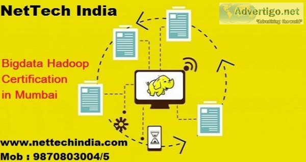 Bigdata Hadoop certification from  world class training institut