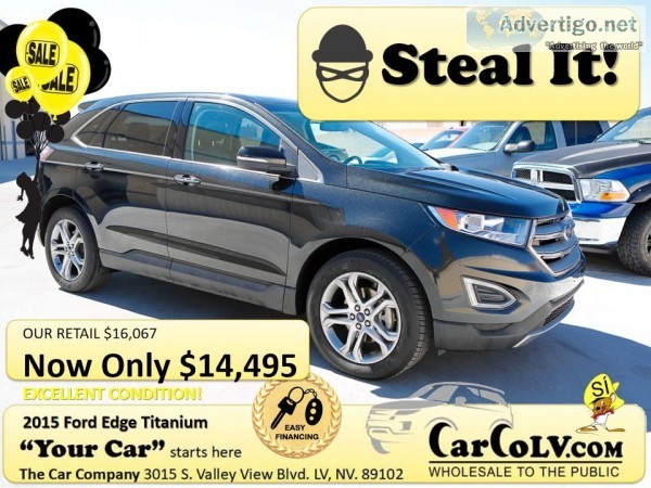 2015 Ford Edge Titanium Sport Utility 4D