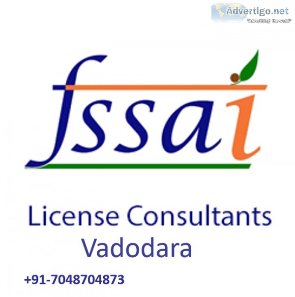 FSSAI license Vadodara