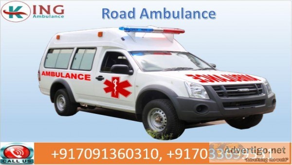 Get King Road Ambulance in Samastipur with Latest Hi-tech Equipm