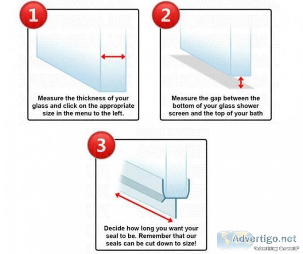 Magnetic Shower Door Seals and Shower Accessories