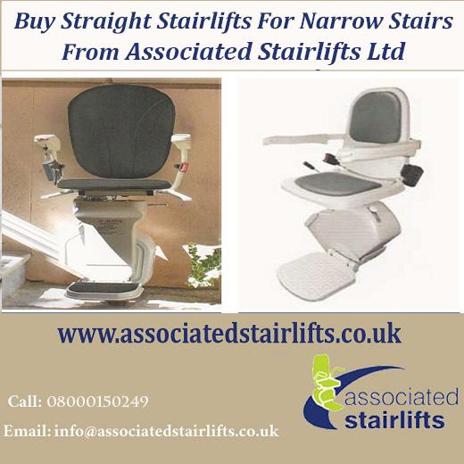 Buy Straight Stairlifts For Narrow Stairs From Associated Stairl