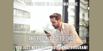 GET PAID TO CHAT- Really!