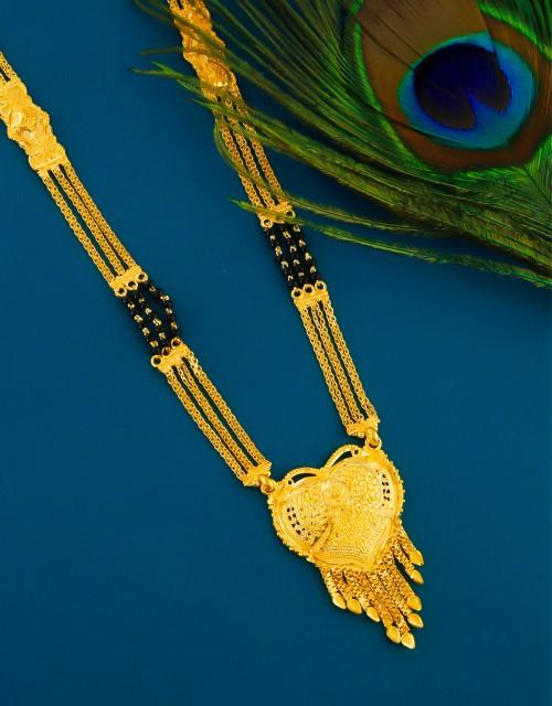 Get Latest Long Mangalsutra Design at Best Price from Anuradha A