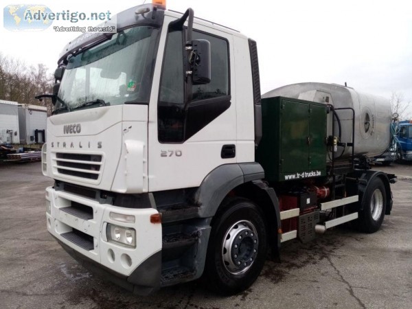 IVECO STRALIS 270 SPRAYERTRUCK asphalt distributor