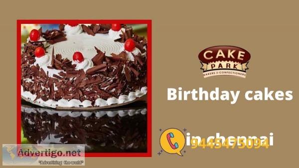 Cake shops in chennai