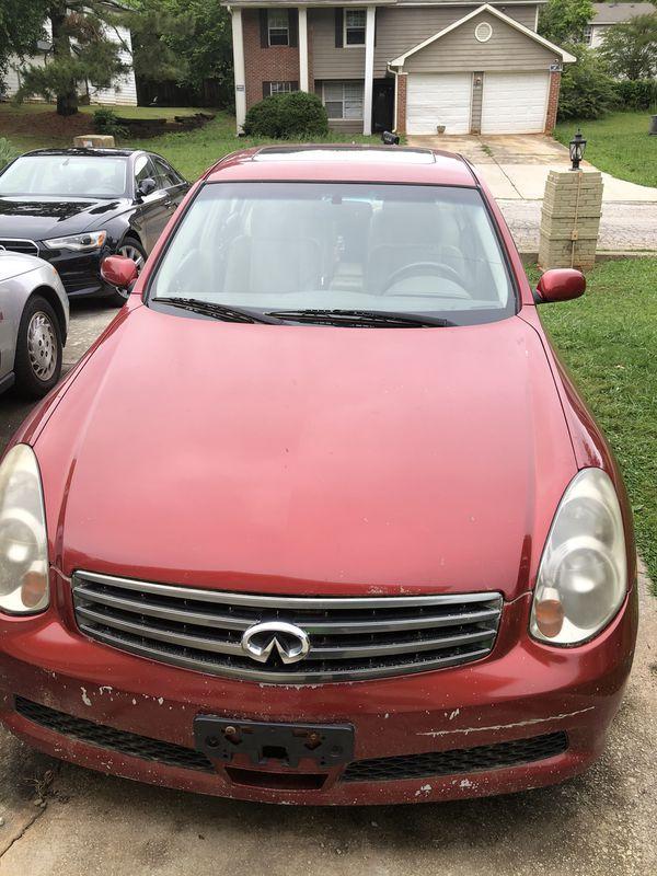 2006 Infiniti G325X