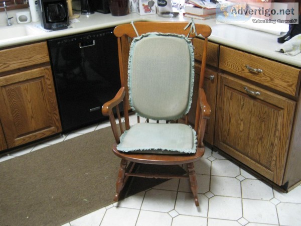 Adult Size Maple Rocking Chair - fully restored