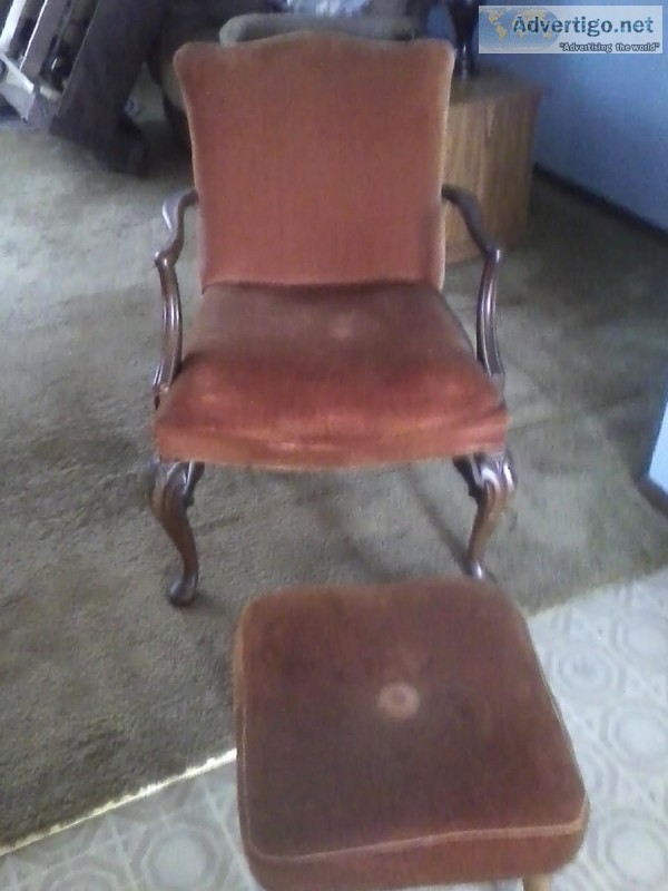 Chair and foot rest